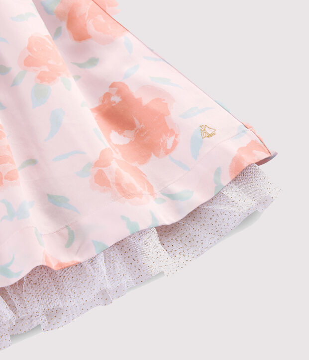 Girls' Formal Dress pink/multicolor