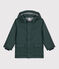 CHILDREN'S UNISEX ICONIC RECYCLED RAINCOAT SHERWOOD green