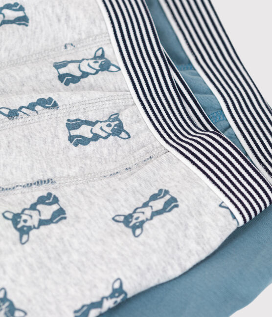 Boys' Dog Patterned Cotton Boxer Shorts - 2-Pack variante 1
