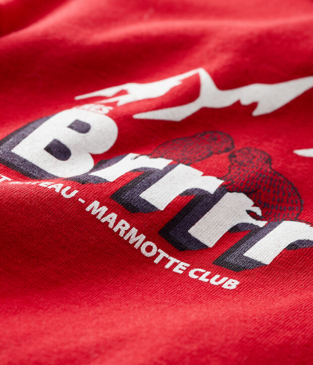 Baby boy's t-shirt red