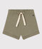Babies' Plain Slub Jersey Shorts green