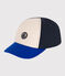 Babies' Cotton Cap SMOKING blue/MULTICO white