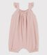 Babies' Organic Seersucker Short Playsuit