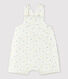 Babies' Double-Sided Organic Cotton Jersey Playsuit