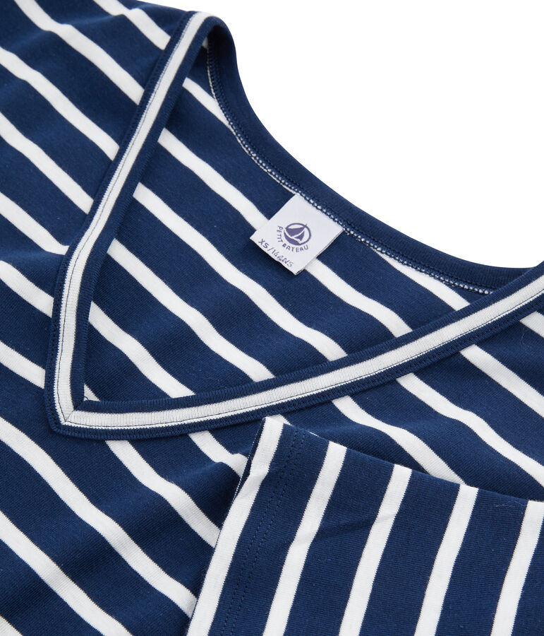 Women's Iconic T-Shirt blue/white