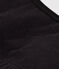 Women's Plain Cotton and Elastane Bra BLACK black