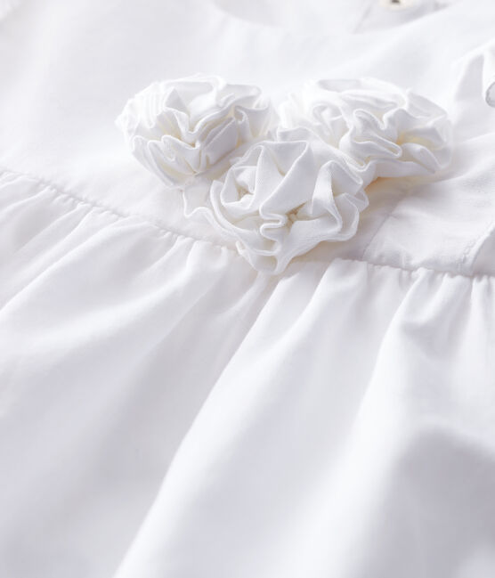 Baby girl's formal dress ECUME white