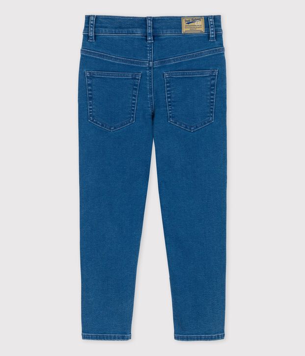 Boys' Eco-Friendly Regular Denim Trousers blue