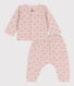 Babies' Tube Knit Patterned Set