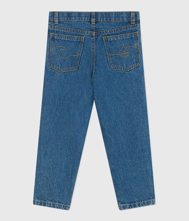 Children's denim trousers blue