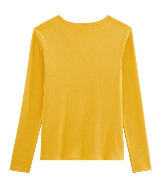 Women's Long-Sleeved Iconic T-Shirt BOUDOR yellow
