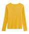 Women's Long-Sleeved Iconic T-Shirt BOUDOR yellow