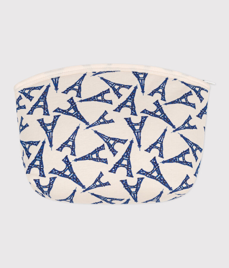 Paris clutch bag Ecru/multicolor