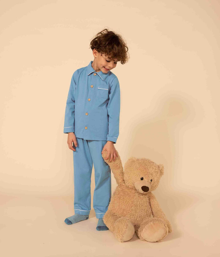 Boys' Jersey Pyjamas blue