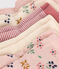 Babies' flower-patterned cotton socks - 5-Pack variante 1