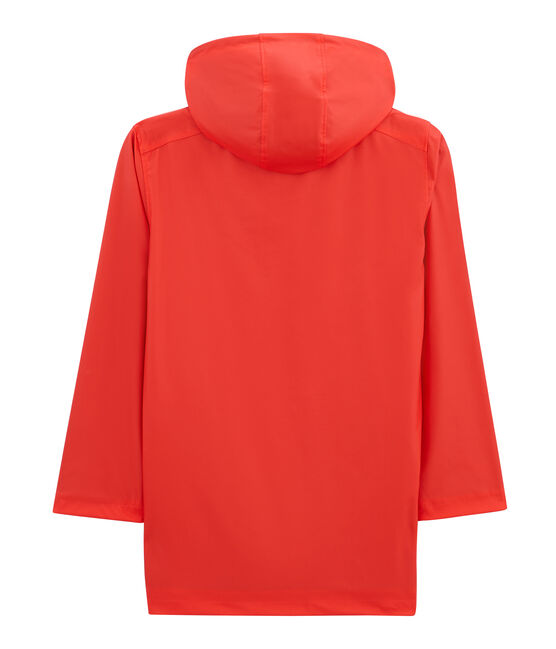 Iconic women's raincoat Brulant red