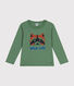 Boys' long-sleeved fine jersey T-shirt