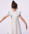 Children's sleeveless cotton dress MARSHMALLOW white