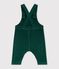Babies' long-leg dungarees in plain corduroy TREE