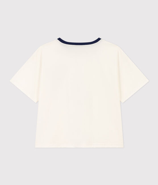 Women's Boxy Cotton T-Shirt MARSHMALLOW white
