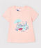 Baby Girls' Short-Sleeved Blouse with Collar MINOIS pink