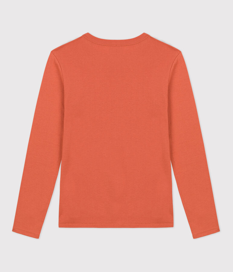 Women's Iconic Cotton Round Neck T-Shirt BRANDY pink