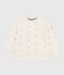 Children's printed cotton sweatshirt MILK red/POMPEI