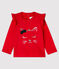 Baby girl's long-sleeved blouse TERKUIT red