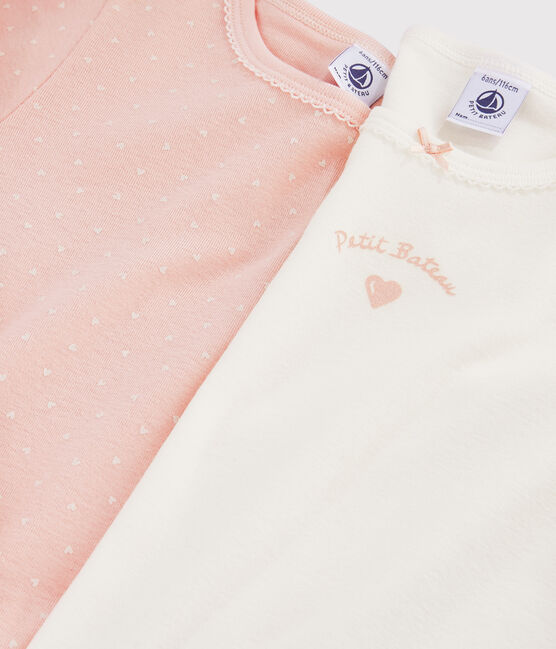 Girls' Long-sleeved Heart T-Shirt - 2-Piece Set variante 1