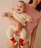 Babies' two-piece cotton jacquard knit set AVALANCHE /CORRIDA