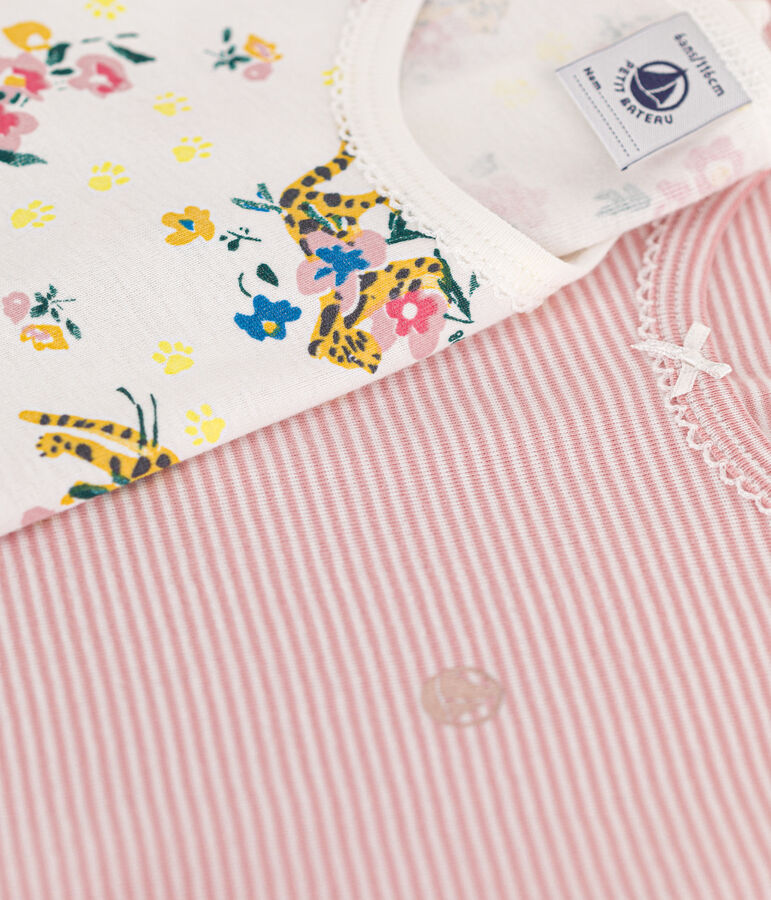 Children's Short Cotton Pyjamas - 2-Pack multicolor