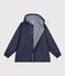 Women's short raincoat SMOKING blue