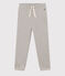 Girls' fleece jogging bottoms CHATON CHINE grey
