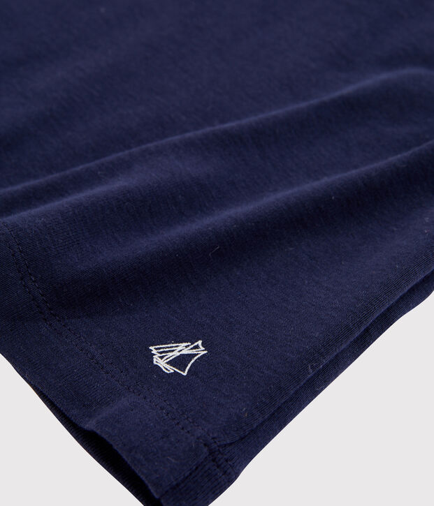 Girls' Short-Sleeved Cotton T-Shirt SMOKING