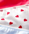 Girls' Red Heart Pattern Organic Cotton and Elastane Knickers - 3-Pack variante 1