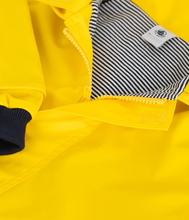 Children's iconic raincoat yellow