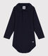 Babies' Long-Sleeved Cotton Bodysuit With Polo Shirt Collar