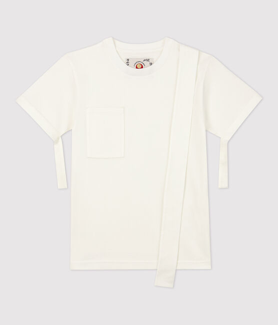 Women's/Men's T-shirt Christoph Rumpf x Petit Bateau MARSHMALLOW white