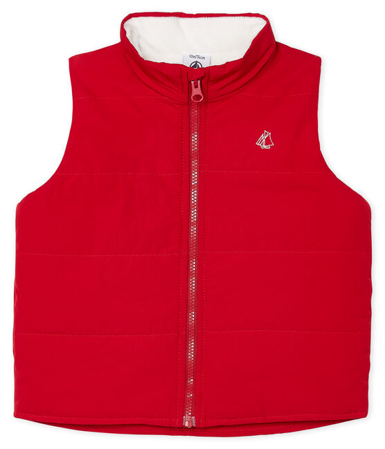 Baby Boys' Sleeveless Jacket TERKUIT CN red