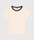 Girls' short-sleeved cotton T-shirt