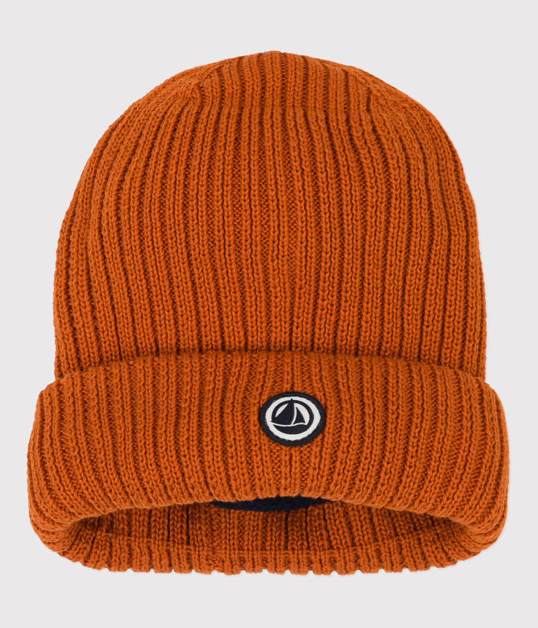 Unisex Children's Woolly Hat RUSTY brown