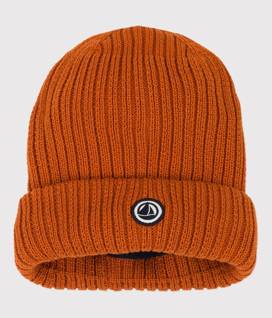 Unisex Children's Woolly Hat RUSTY brown
