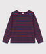 Women's Buttoned Breton Cotton Top