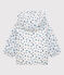 Babies' Warm Polyester Windcheater MARSHMALLOW white/MULTICO white