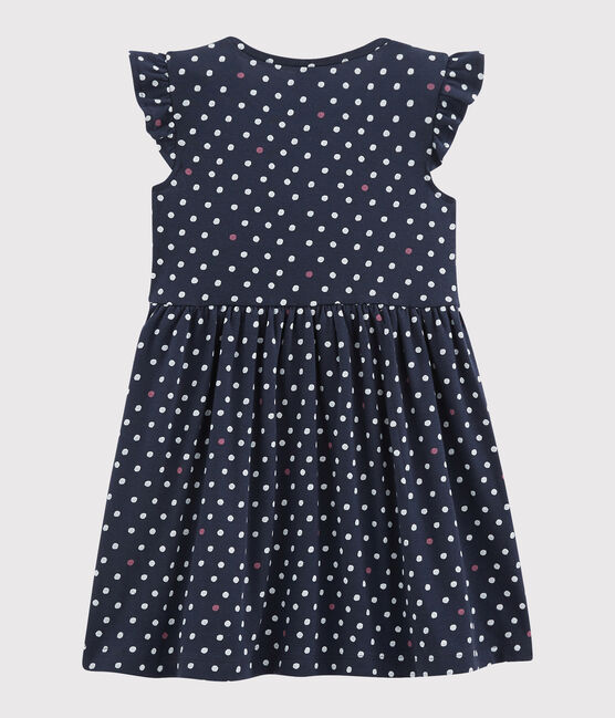 Girls' Dress SMOKING blue/MULTICO white