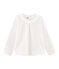 Girls' Long-Sleeved T-shirt MARSHMALLOW white
