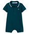 Baby boys' polo shirt Shortie PINEDE green