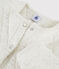 Girls' Tubular Knit Cardigan MONTELIMAR CHINE beige