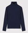 Women's Iconic Cotton Cocotte Stitch Undershirt SMOKING blue