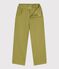 Children's cotton trousers green